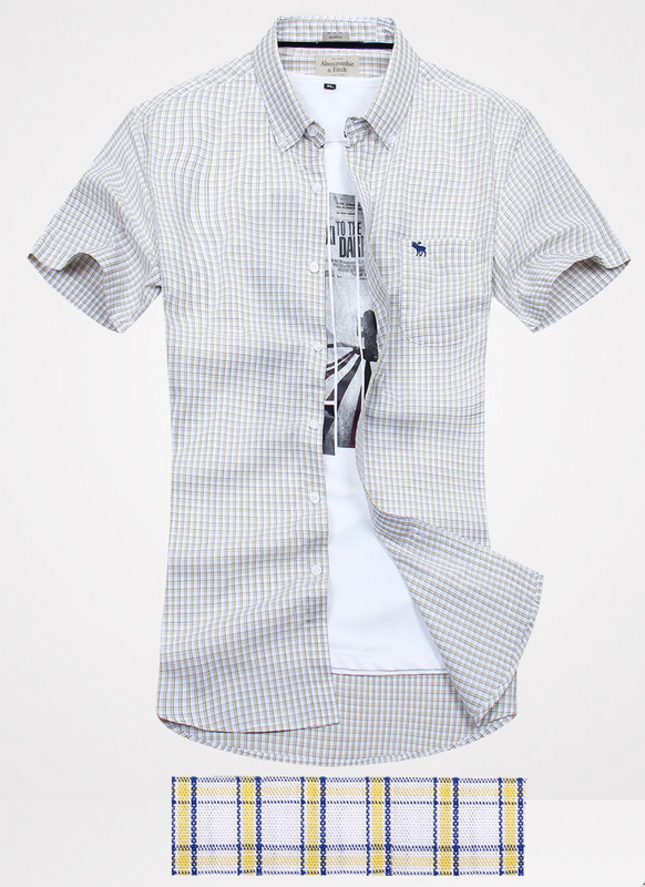 Nueva Abercrombie Fitch Hombres Algodón camiseta de verano AF6870